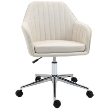 Silla de Oficina Beige 61 x 59 x 96 cm