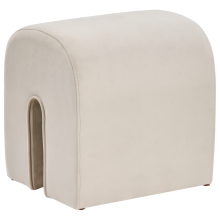 Pouffe MODOC Velvet Beige