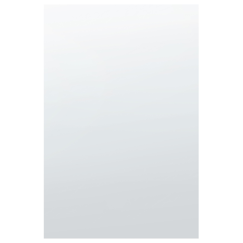 Beliani Wall Mirror ANGERS 40 cm 60 cm Silver