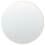 Beliani Wall Mirror ANNEMASSE 80 cm 80 cm Metal Gold 1