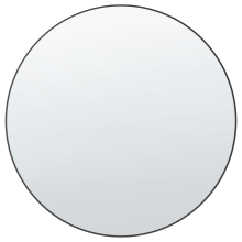 Wall Mirror ANNEMASSE 80 cm 80 cm Metal Black