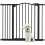 PawHut Barrera de Seguridad Negro 94 x 3.5 x 78 cm 1