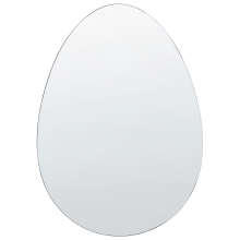 Wall Mirror MONTRESOR 50 cm 70 cm Silver