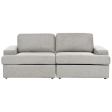 Sofa 3 Seater ALLA Fabric Light Grey
