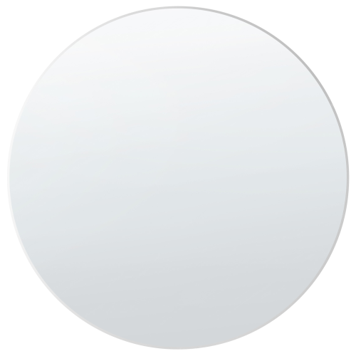 Beliani Wall Mirror ANNEMASSE 80 cm 80 cm Metal Silver
