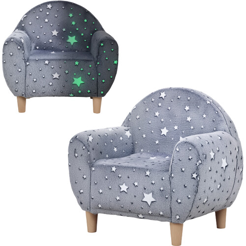 Sillón Infantil Gris 55 x 40 x 55 cm