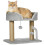 PawHut Árbol para Gato Gris 48 x 38 x 42 cm 1