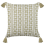 Beliani Throw Cushion SYRINGA 45 x 45 cm Cotton Green Geometric Pattern 1