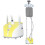 Homcom Plancha Vertical Vapor Amarillo 35 x 25 x 118.5 cm 1