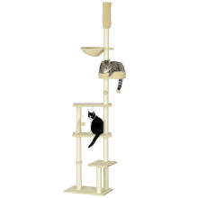 Árbol para Gato Beige 54 x 34 x 250 cm