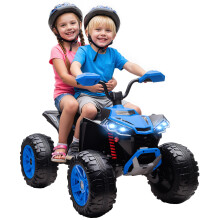 Quad Eléctrico Infantil Azul 109 x 68.5 x 76 cm