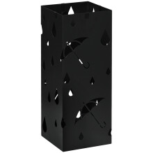 Paragüero Negro 15.5 x 15.5 x 40 cm