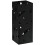 Homcom Paragüero Negro 15.5 x 15.5 x 40 cm 1