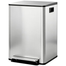 Papelera Cocina Gris 47.7 x 37.5 x 66.8 cm