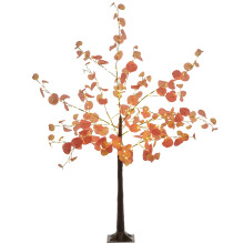 Árbol con Luce Naranja 21 x 21 x 150 cm