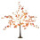 Homcom Árbol con Luce Naranja 17 x 17 x 120 cm 1