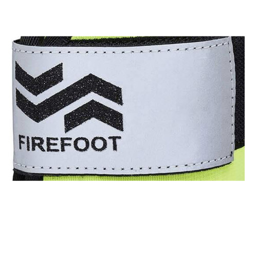 (Full, Yellow) Firefoot Reflective Horse Tendon Boots 1