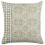Beliani Throw Cushion LARICS 45 x 45 cm Cotton Green Oriental Pattern 1