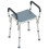 Homcom Taburete de Ducha Bicolor 52 x 45 x 69 cm 1