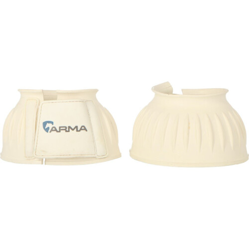 (Cob, White) ARMA Touch Close Horse Overreach Boots 1