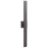 Beliani Outdoor LED Wall Light MELGAM Black 1