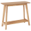 Beliani Console Table TULARE Light Brown 1