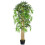 Outsunny Planta de Bambú Artificial Verde 18 x 18 x 150 cm 1