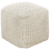 Beliani Pouffe JOARA Cotton Beige 1