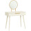 Homcom Tocador con Espejo Blanco 80 x 40 x 123cm 1