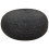 Beliani Pouffe TIFELT Jute Black 1