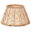 Beliani Christmas Tree Collar AVENT 50 cm Rattan Natural 1
