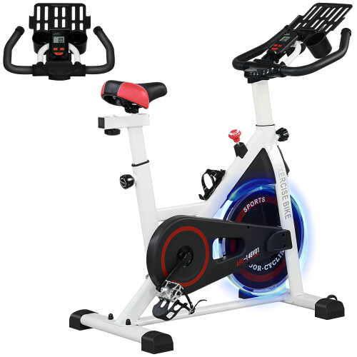 Homcom Bicicleta Estática Multicolor 103 x 53 x 114 cm