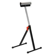 Soporte con Rodillo Negro 44 x 50 x 110 cm