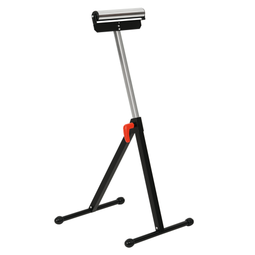 Homcom Soporte con Rodillo Negro 44 x 50 x 110 cm