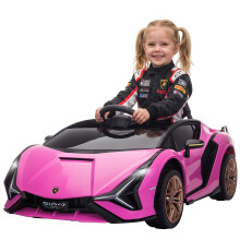 Coche Eléctrico para Niño Rosa 108 x 62 x 40 cm