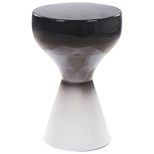 Beliani Side Table TIBITO Metal Black