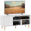 Homcom Mueble de TV Blanco 120 x 40 x 55 cm 1