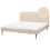 Beliani Bed Boucle FLAYAT 180 x 200 cm (EU Super King) Light Beige 1