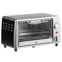 Horno Eléctrico Sobremesa Gris 36.5 x 26 x 22 cm
