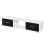 Homcom Mueble de TV Bicolor 140 x 30 x 32 cm 1