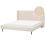 Beliani Bed Boucle VILLETTE 180 x 200 cm (EU Super King) Beige 1