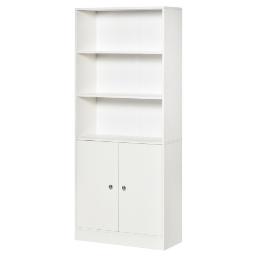 Homcom Estantería Blanco 70 x 29.5 x 167 cm