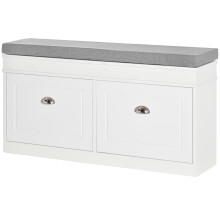 Banco Zapatero Blanco 104 x 24 x 55 cm