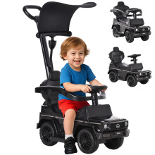 Correpasillos para Niño Negro 85.5 x 40.5 x 95 cm