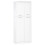 Homcom Armario Blanco 59 x 31 x 155 cm 1