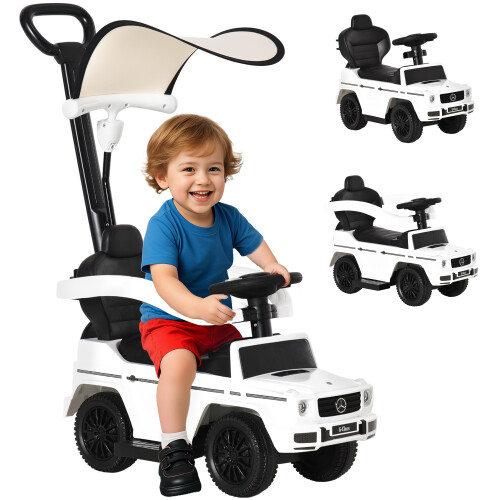 Homcom Correpasillos para Niño Blanco 85.5 x 40.5 x 95 cm