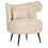 Beliani Armchair OTSBY Boucle Beige 1