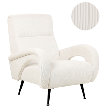 Armchair SVALOV Corduroy Off-White