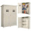 Outsunny Cobertizo de Madera Gris 127.5 x 50 x 164 cm 1