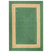 Rug KARAKUYU Green 160 x 230 cm Jute